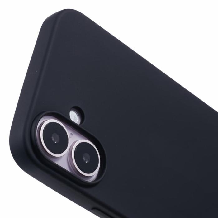 X-Level - X-LEVEL Mobilskal till iPhone 16 Plus Smooth Soft TPU - Svart