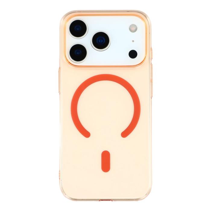 X-Level - X-LEVEL Mobilskal till iPhone 17 Pro MagSafe Transparent Orange