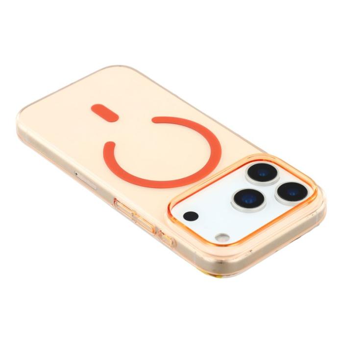 X-Level - X-LEVEL Mobilskal till iPhone 17 Pro MagSafe Transparent Orange