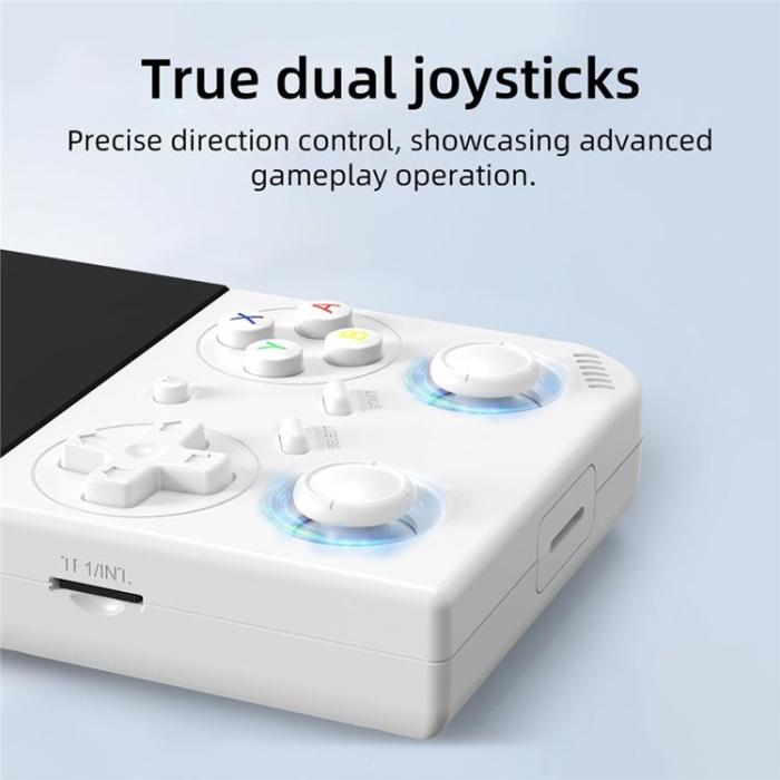 ANBERNIC - ANBERNIC Handhållen Spelkonsol WiFi-Kontroll Stöder HD-TV RG35XX Pro - Vit