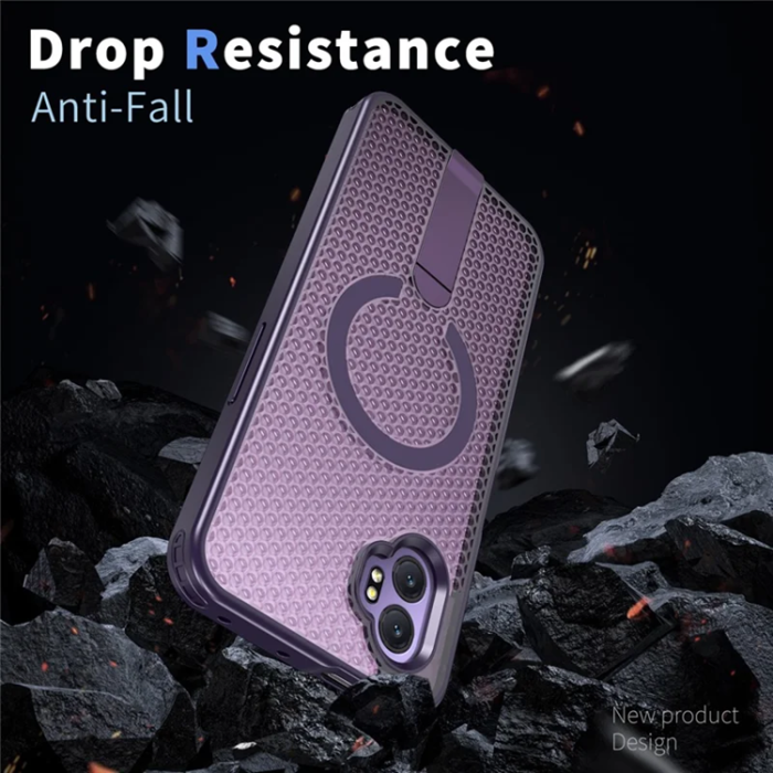 A-One Brand - Galaxy XCover 7 Pro Mobilskal Magsafe Grid Texture