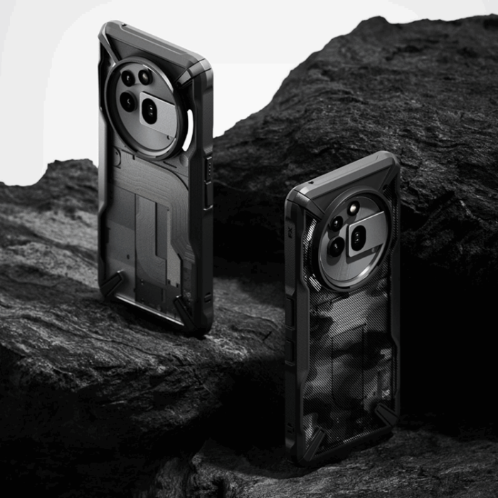 Ringke - Ringke Nothing Phone 3a Pro Mobilskal Fusion X - Camo Svart