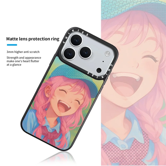 A-One Brand - iPhone 17 Pro Mobilskal MagSafe Aluminium Silikon