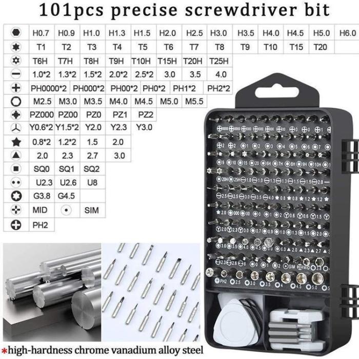 OEM - 122-i-1 Precisionsskruvmejslarset Mobilreparationsverktygssats