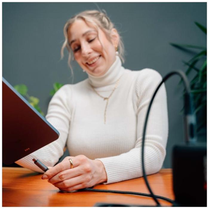 Verbatim - Verbatim USB-C Till USB-C 100W Kabel 120cm Sync & Charge - Svart