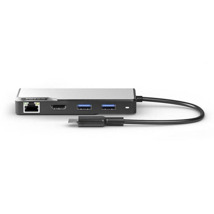 ALOGIC - ALOGIC USB-C Fusion MAX 6-i-1-Hubb V2 HDMI, USB, Ethernet och PD – Rymdgrå