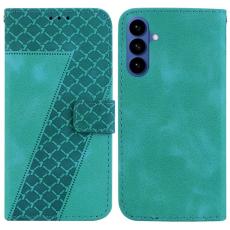 OEM - Samsung Galaxy S26 / S26 Pro St&auml;llskal 7-formad M&ouml;nster &Auml;kta L&auml;der - Gr&ouml;n