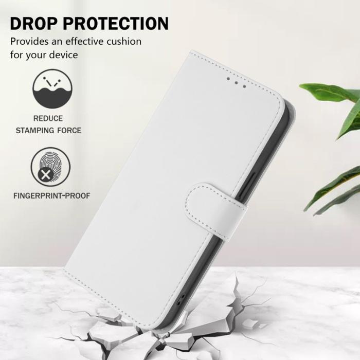 OEM - Samsung Galaxy S26 Ultra Fodral Konstläder - Vit