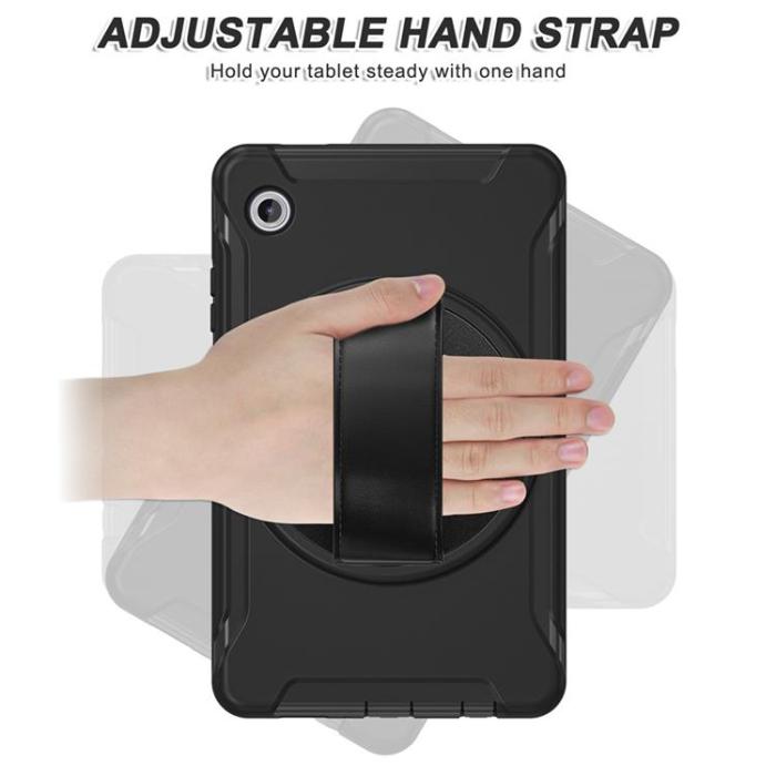 A-One Brand - Galaxy Tab A11 Skal Rotary Kickstand med Handrem
