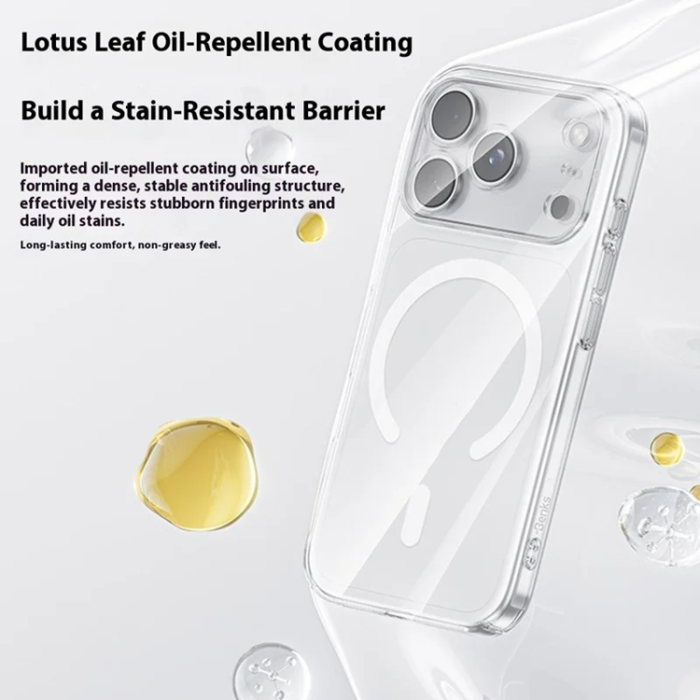 Benks - Benks iPhone 17 Pro Mobilskal MagSafe Ultra Thin - Transparent