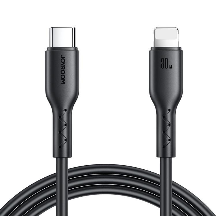 Joyroom USB-C till Lightning kabel Flash-Charge 1m - Svart | 3541 | AlltMobil