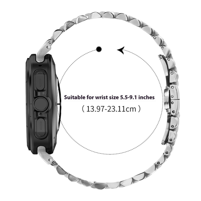 A-One Brand - Galaxy Watch 8 (44mm/40mm)/8 Classic (46mm) Armband Metal