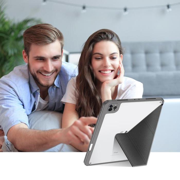 UTGATT1 - Dux Ducis iPad Pro 12.9 (2021/2020/2018) Fodral Magi Smart - Grå