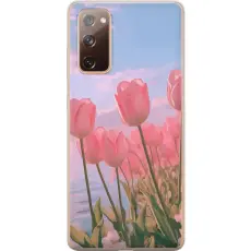 Gustaf - Mobilskal till Samsung Galaxy S20 FE med Rosa Tulpaner