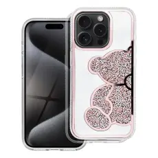 OEM - iPhone 16 Pro Max Mobilskal Teddy Bear - Rosa