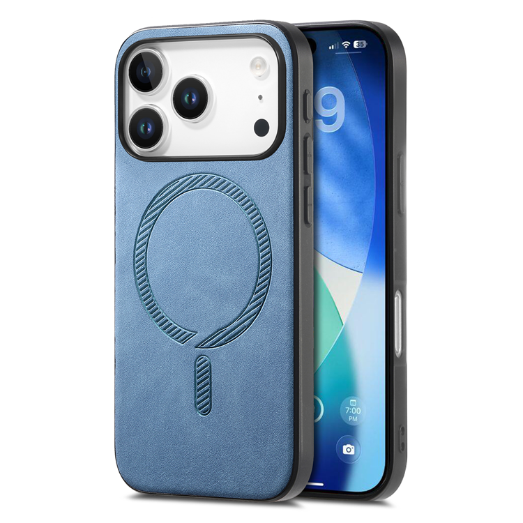 iPhone 17 Pro Max Mobilskal MagSafe Skin-touch - Blå | 2353 | AlltMobil