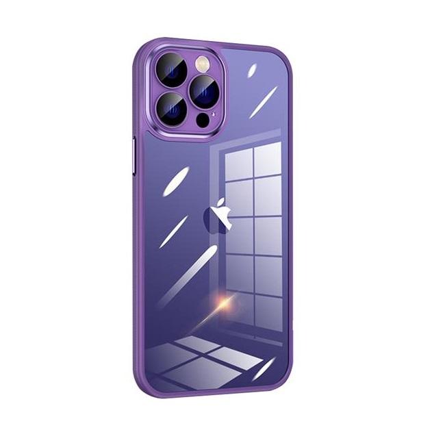 iPhone 14 Pro Mobilskal Metall Kamera - Lila | 2353 | AlltMobil