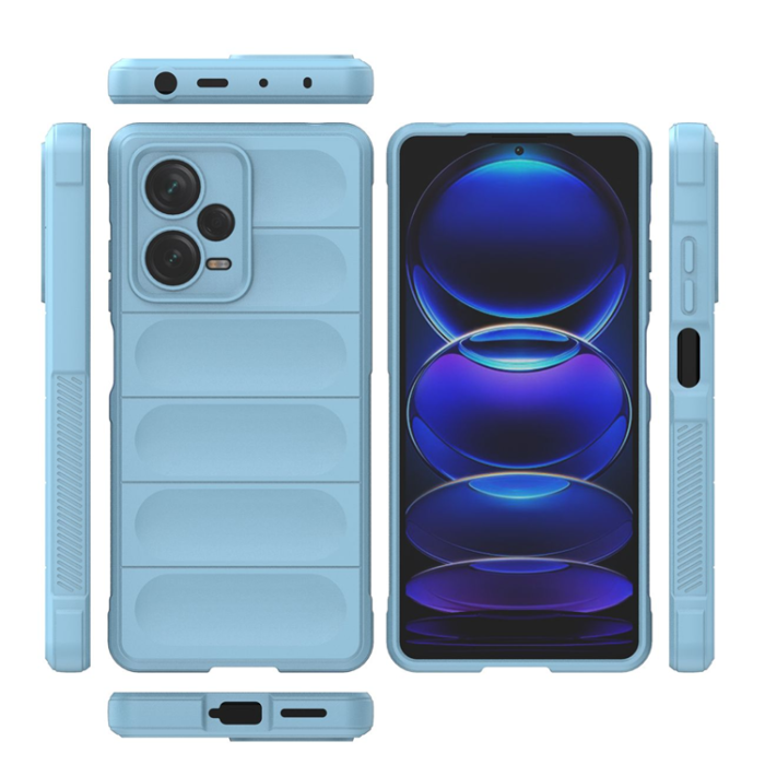 OEM - Xiaomi Redmi Note 12 Pro Plus Mobilskal Magic Shield - Ljusblå