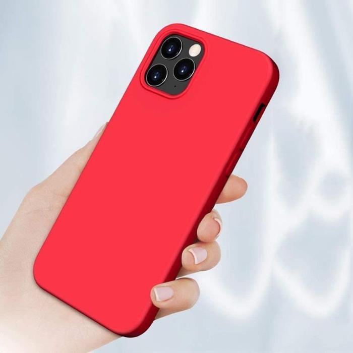 OEM - Xiaomi Redmi Note 10 5G/Poco M3 Pro Skal Silicone Case - Röd
