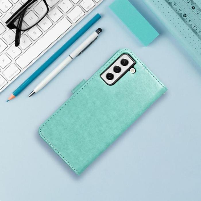 OEM - Galaxy A55 5G Plånboksfodral Mezzo - Mandala Grön