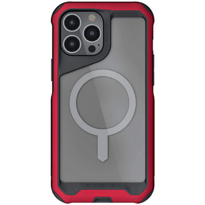 Ghostek - Ghostek Atomic Slim MagSafe Skal iPhone 13 Pro - Röd