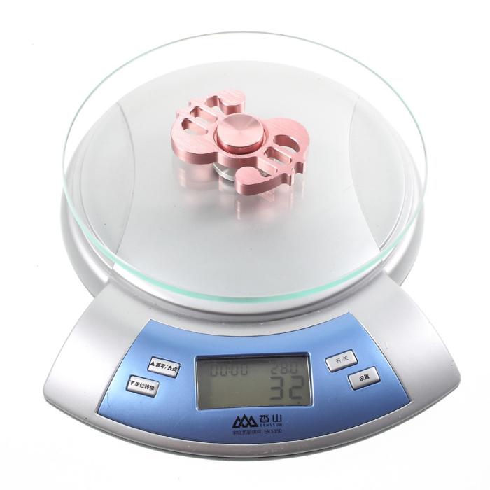 UTGATT5 - Dollar Sign Aluminium Fidget Spinner - Roséguld