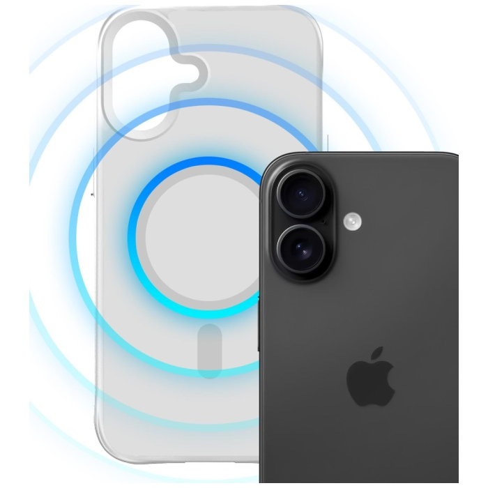 3MK - 3MK Mobilskal För iPhone 17 Magsafe Smoke - Vit