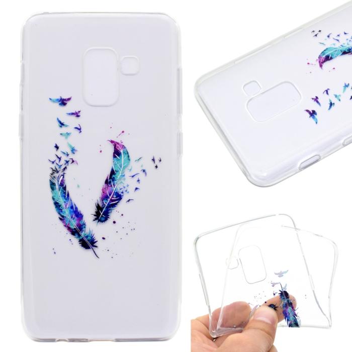 A-One Brand - Mobilskal till Samsung Galaxy A8 (2018) - Feather