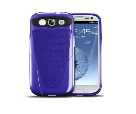 iSkin - iSkin Vibes Skal till Samsung Galaxy S3 i9300 (Lila) + Skärmskydd