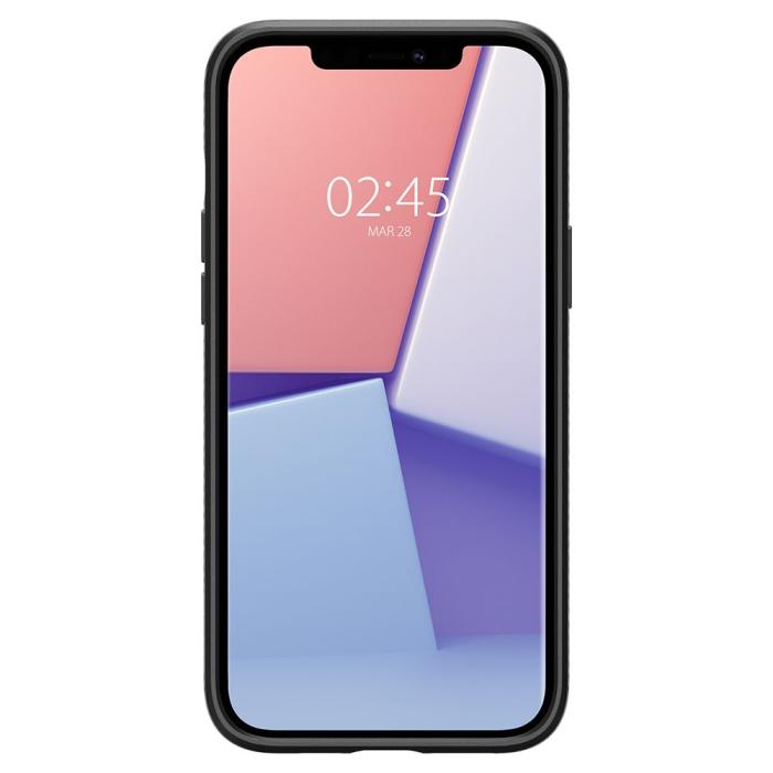 Spigen - SPIGEN Liquid Air iPhone 12 & 12 Pro - Matte Black
