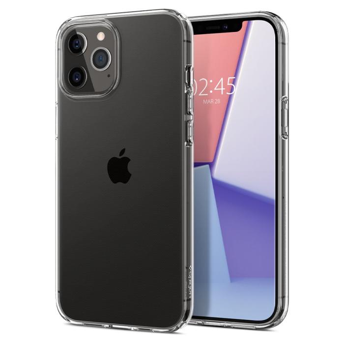 Spigen - SPIGEN Liquid Crystal iPhone 12 & 12 Pro - Crystal Clear