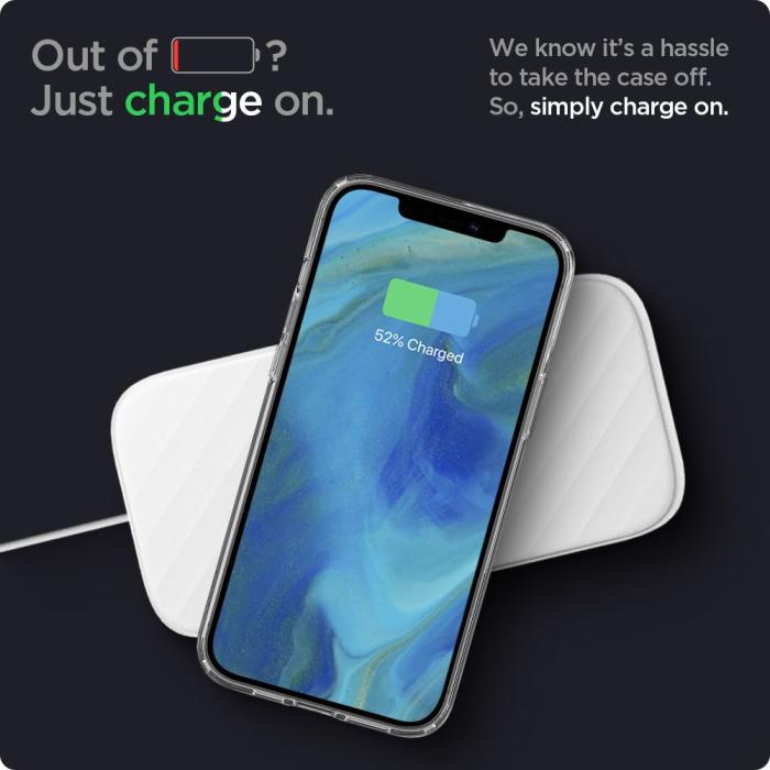 Spigen - SPIGEN Liquid Crystal iPhone 12 & 12 Pro - Crystal Clear