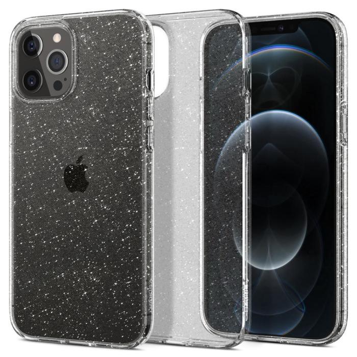 UTGATT - SPIGEN Liquid Crystal iPhone 12 & 12 Pro - Glitter Crystal