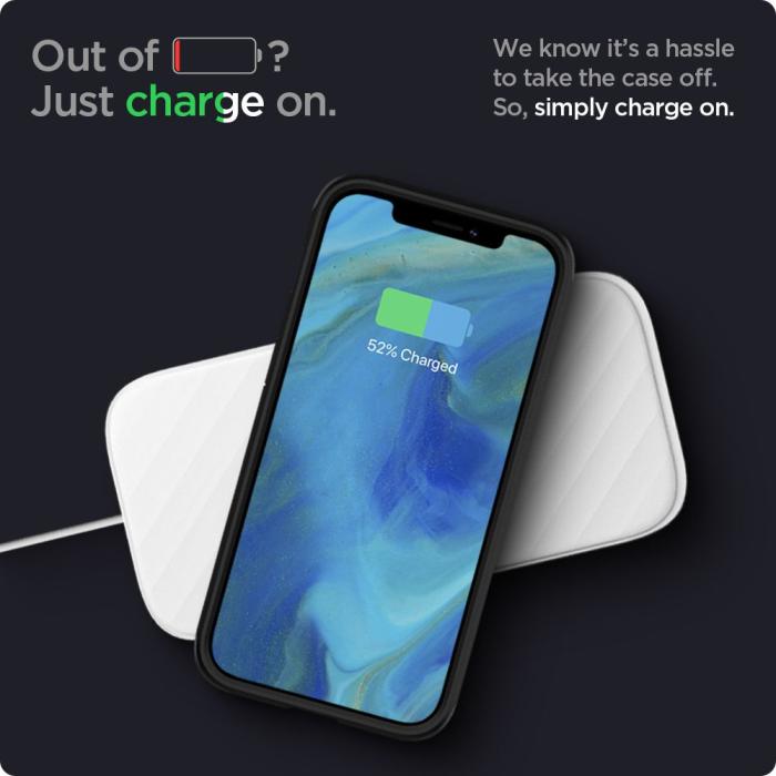 UTGATT - SPIGEN Tough Armor iPhone 12 & 12 Pro - Svart