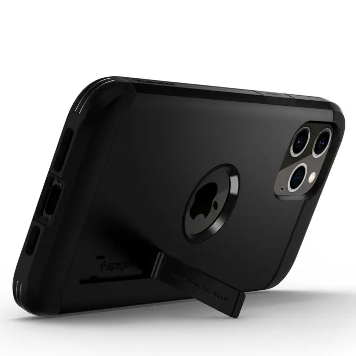 UTGATT - SPIGEN Tough Armor iPhone 12 & 12 Pro - Svart