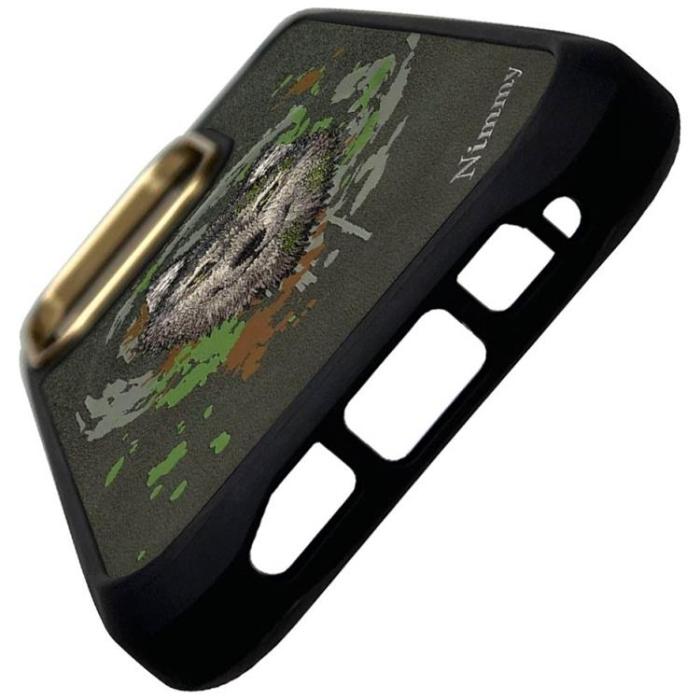 NIMMY - Nimmy iPhone 16 Pro Max Mobilskal MagSafe Wolf - Mörkgrå