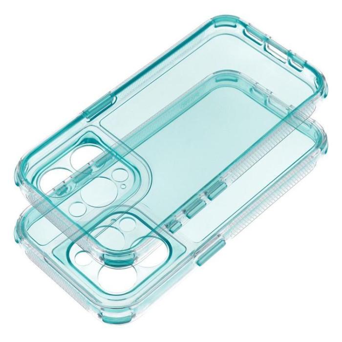 OEM - iPhone 16e Mobilskal Matrix Clear - Mynta