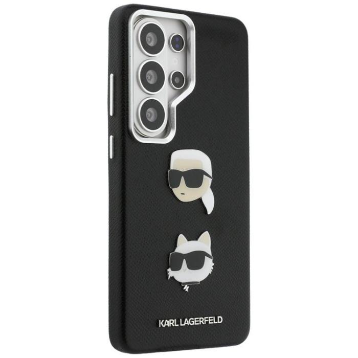KARL LAGERFELD - Karl Lagerfeld Mobilskal För Galaxy S26 Ultra Saffiano Double Heads - Svart