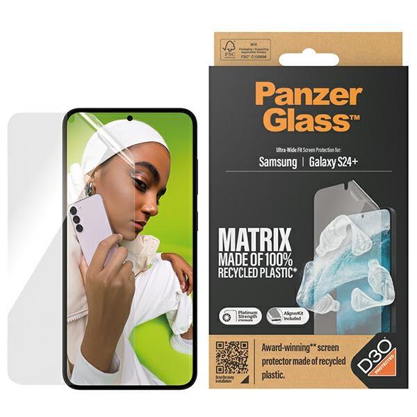 PanzerGlass Galaxy S24 Plus Härdat Glas Skärmskydd Ultra-Wide Fit