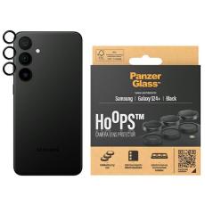 PanzerGlass - PanzerGlass Galaxy S24 Plus Kameralinsskydd H&auml;rdat Glas Hoops - Svart