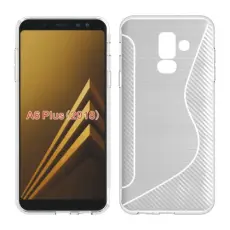 OEM - Flexicase Mobilskal Till Samsung Galaxy A6 Plus (2018) - Clear