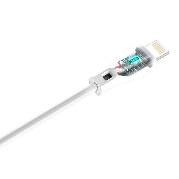 Dudao - Dudao USB-A till Lightning kabel 1m - Vit