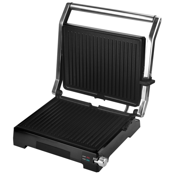 Champion - Champion Paninigrill 2in1 med Bordsgrill 2000W PG300 Rostfri