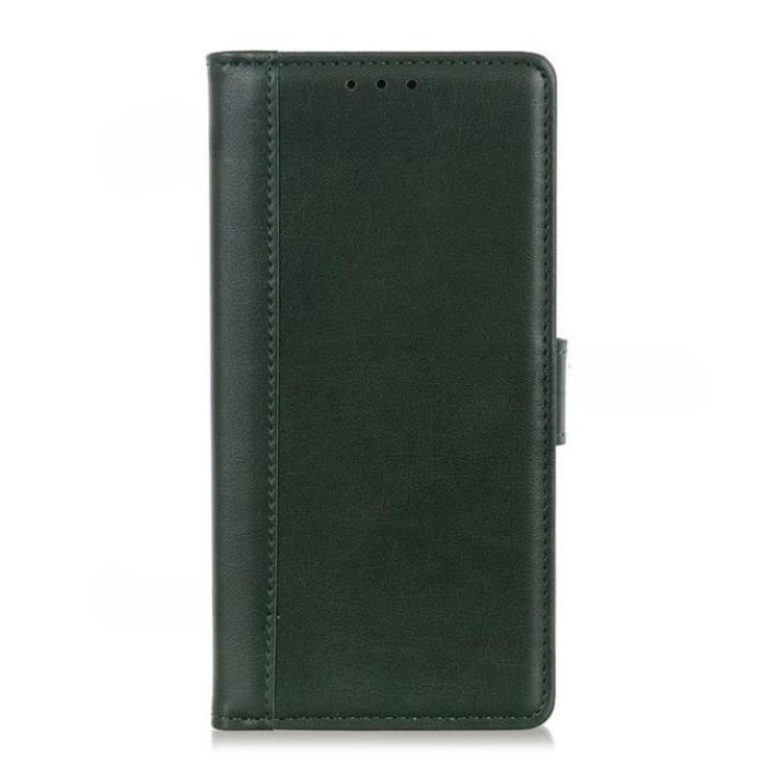 A-One Brand - Google Pixel 6a Plånboksfodral PU-Läder Folio Flip - Grön