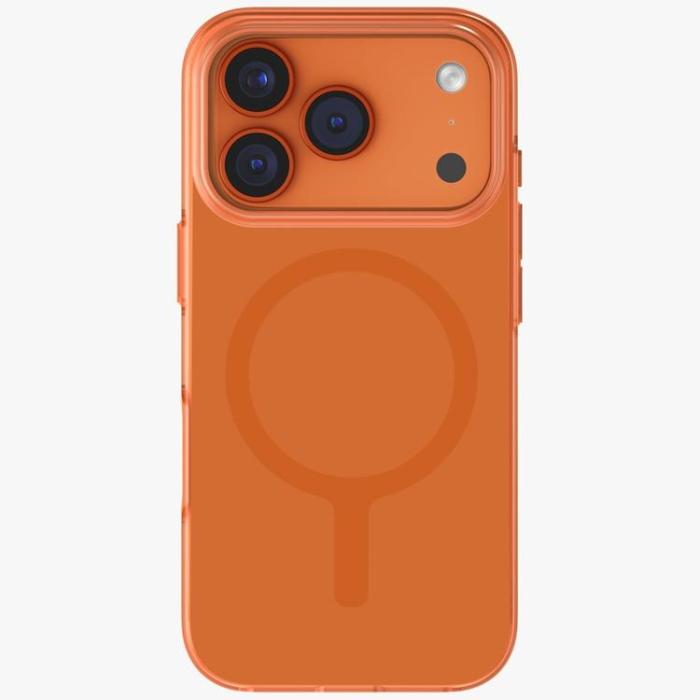 UNIQ - UNIQ iPhone 17 Pro Mobilskal MagSafe Clario - Orange