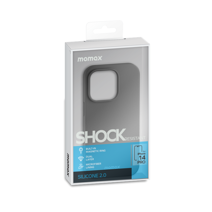 MOMAX - MOMAX iPhone 14 Pro Skal Magsafe - Svart