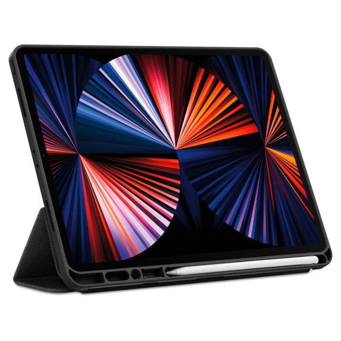 UTGATT - Spigen - Urban Fit Fodral iPad Pro 12.9 (2021/2022) - Svart