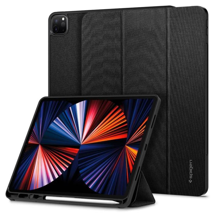 UTGATT - Spigen - Urban Fit Fodral iPad Pro 12.9 (2021/2022) - Svart