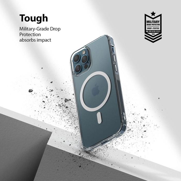 Ringke - Ringke Fusion Magnetic Magsafe iPhone 12 / 12 Pro - Matte Clear