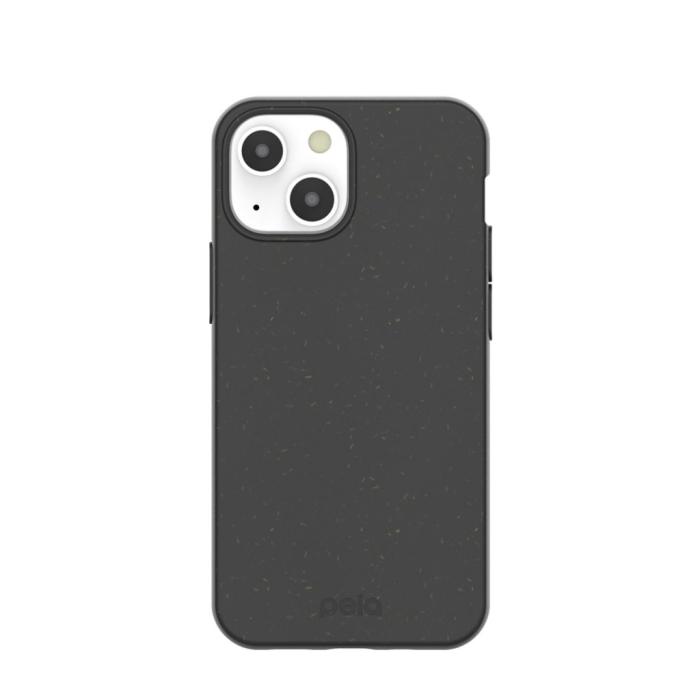 Pela - Pela Classic Miljövänligt Mobilskal iPhone 13 Mini - Svart